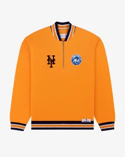 Aimé Leon Dore ALD / New York Mets Quarter Zip Pullover> Sweatshirts