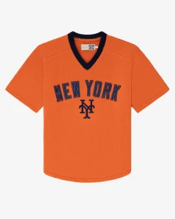 Aimé Leon Dore ALD / New York Mets Short-Sleeve Knit  Sweater> Sweaters