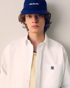 Aimé Leon Dore ALD / New York Yankees Leon Overshirt><noscript><img width=