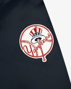 Aimé Leon Dore ALD / New York Yankees Satin Varsity Jacket><noscript><img width=