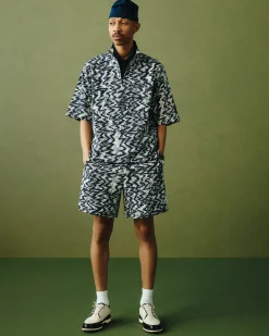 Aimé Leon Dore ALD Golf Patterned Quarter Zip Pullover> Sweatshirts