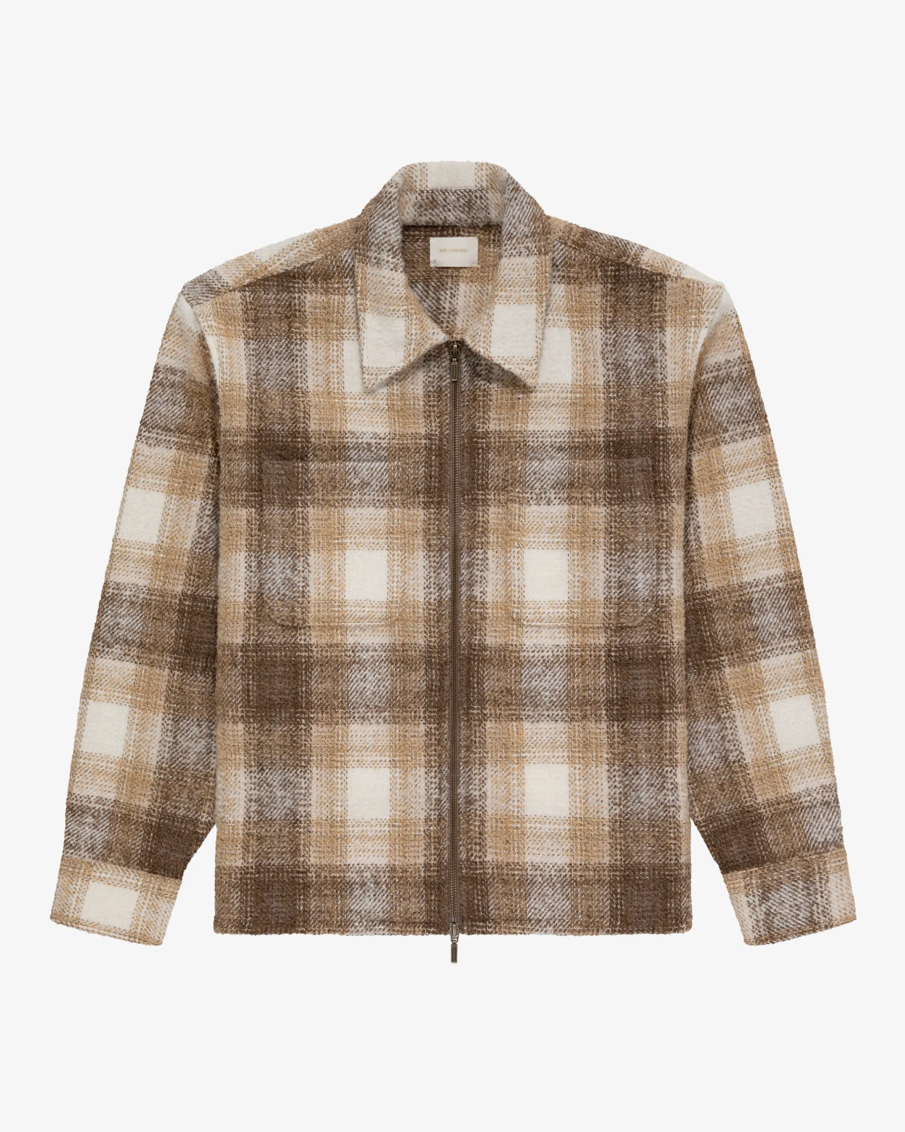 Aimé Leon Dore Alpaca Blend Zip Shirt> Shirting