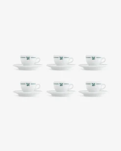 Aimé Leon Dore Café Leon Dore Espresso Cup & Saucer (Set of 6)><noscript><img width=