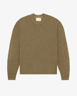 Aimé Leon Dore Checkered Crewneck Sweater> Sweaters