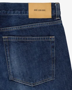 Aimé Leon Dore Cowboy Crease Straight Fit Denim><noscript><img width=