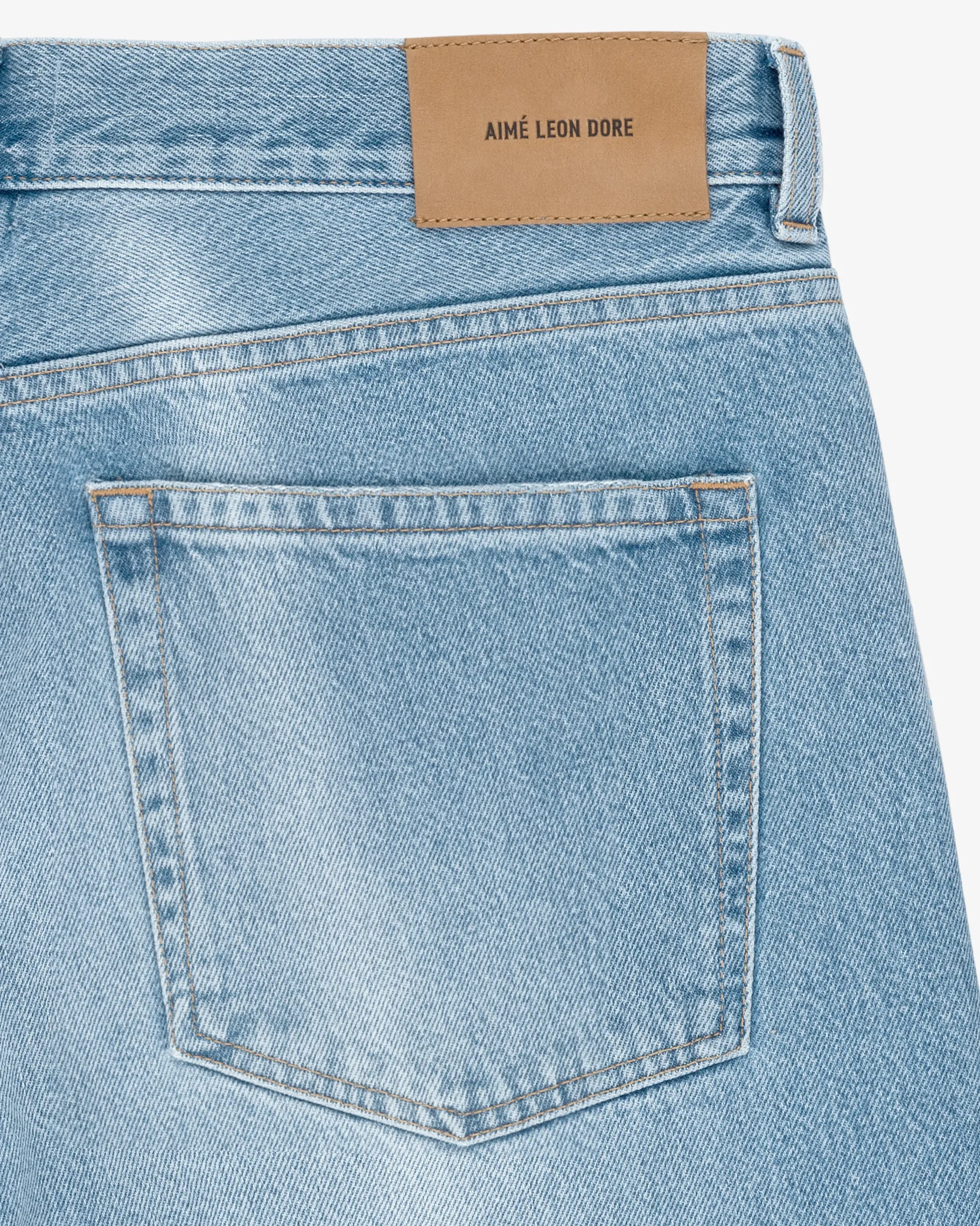 Aimé Leon Dore Cowboy Crease Straight Fit Denim> Pants