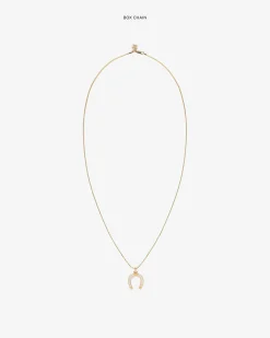 Aimé Leon Dore Diamond Horseshoe Pendant><noscript><img width=