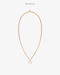 Aimé Leon Dore Diamond Horseshoe Pendant><noscript><img width=