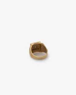 Aimé Leon Dore Diamond Tile Ring><noscript><img width=