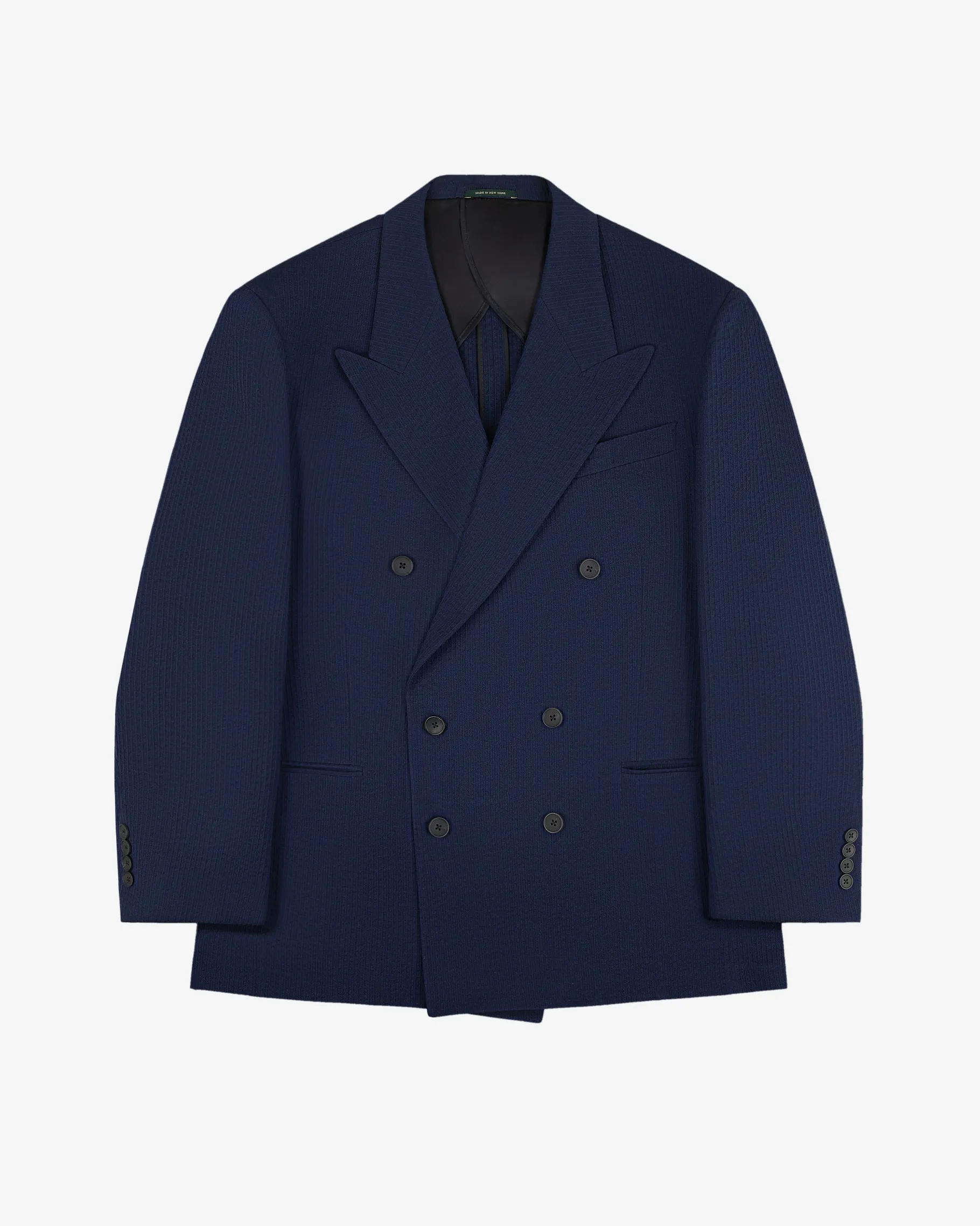Aimé Leon Dore Double-Breasted Wool Seersucker Suit Jacket> Suiting