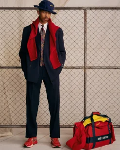 Aimé Leon Dore Double-Pleated Wool Seersucker Suit Trouser> Suiting