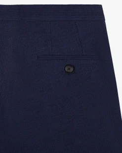 Aimé Leon Dore Double-Pleated Wool Seersucker Suit Trouser><noscript><img width=