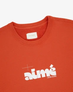 Aimé Leon Dore Drafting Logo Crewneck Sweatshirt> Sweatshirts