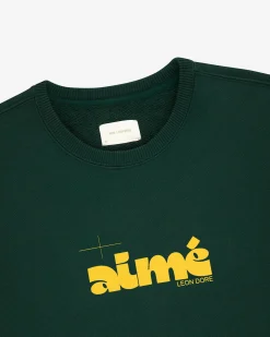 Aimé Leon Dore Drafting Logo Crewneck Sweatshirt> Sweatshirts