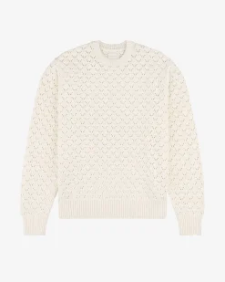Aimé Leon Dore Eyelet Knit Crewneck Sweater> Sweaters