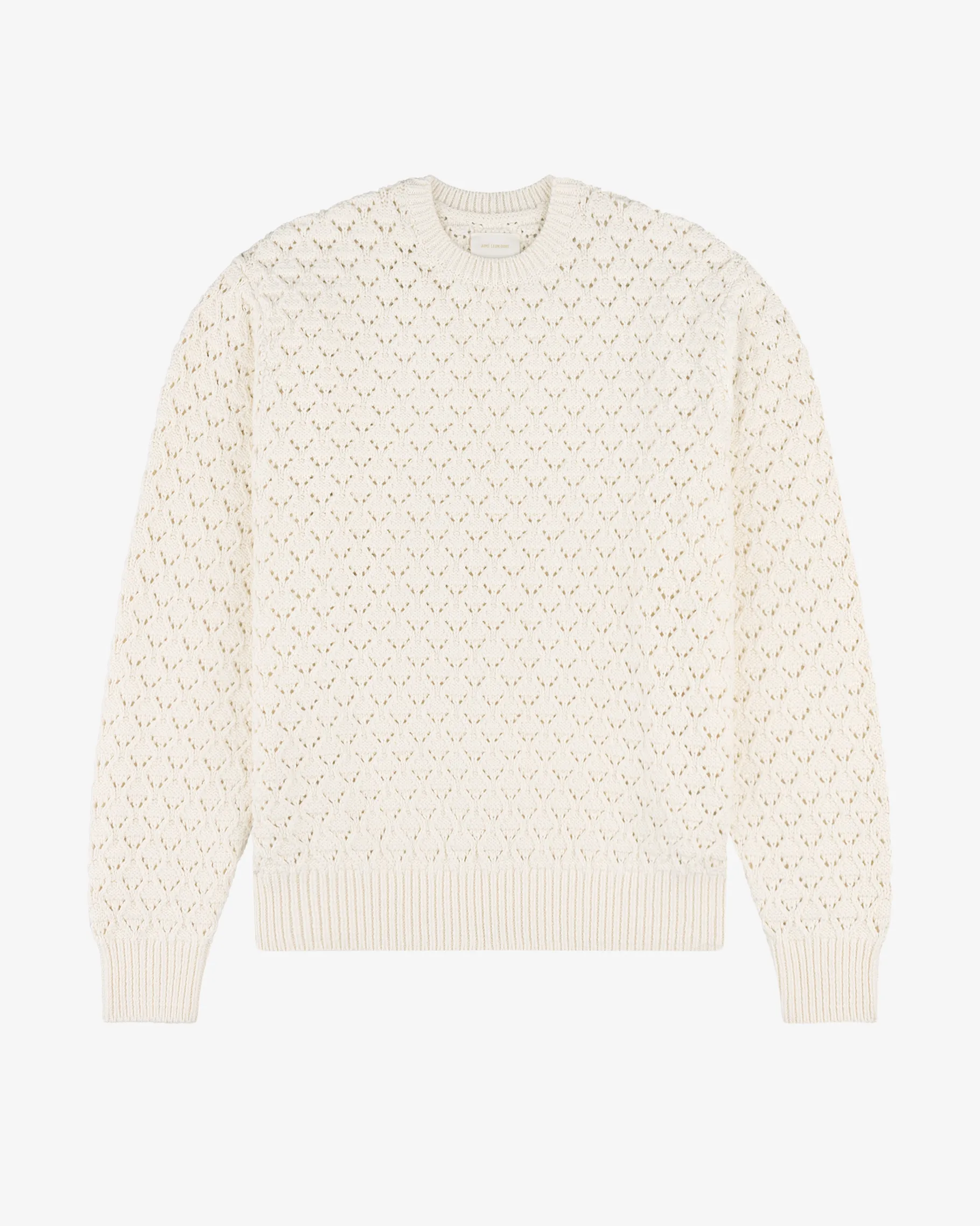 Aimé Leon Dore Eyelet Knit Crewneck Sweater> Sweaters
