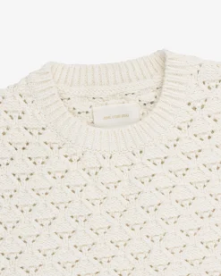 Aimé Leon Dore Eyelet Knit Crewneck Sweater> Sweaters