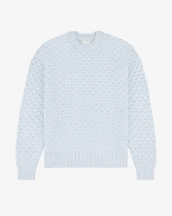 Aimé Leon Dore Eyelet Knit Crewneck Sweater> Sweaters