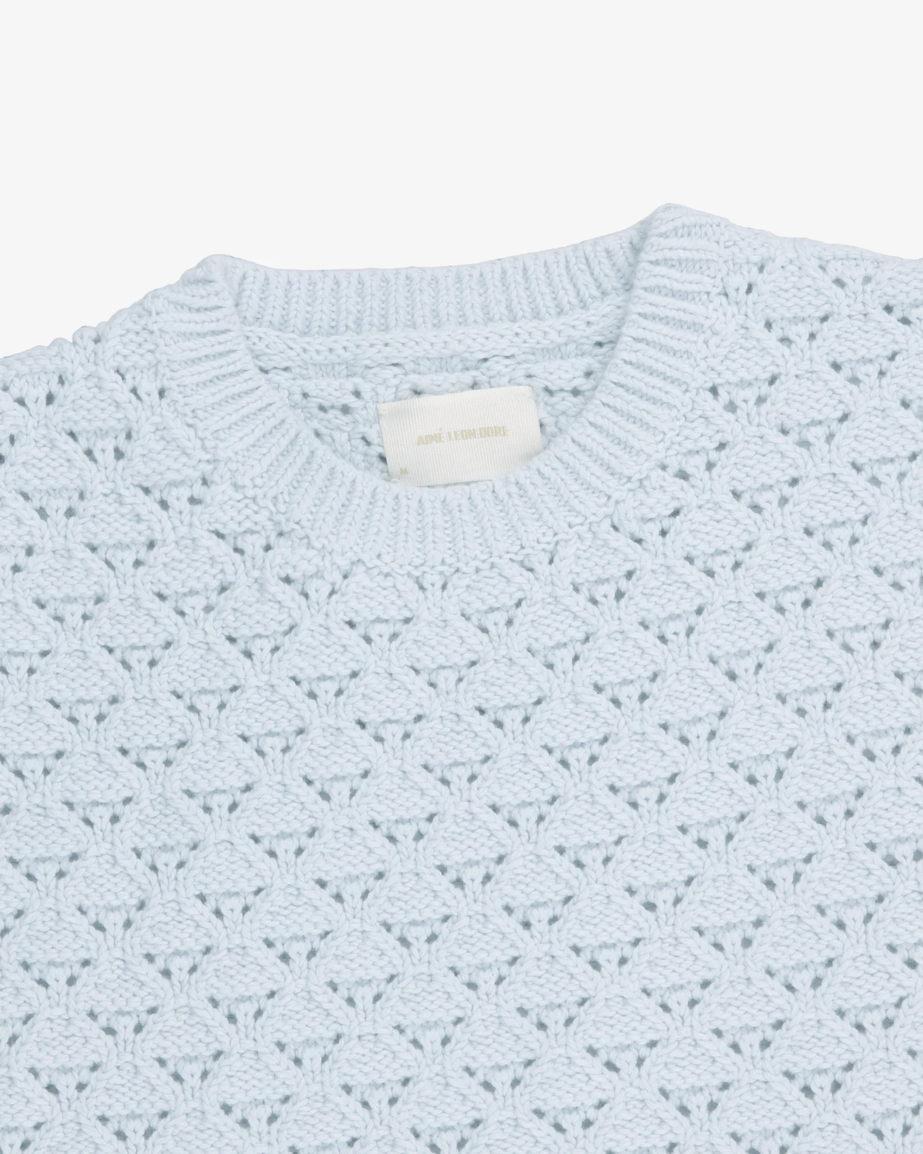 Aimé Leon Dore Eyelet Knit Crewneck Sweater> Sweaters