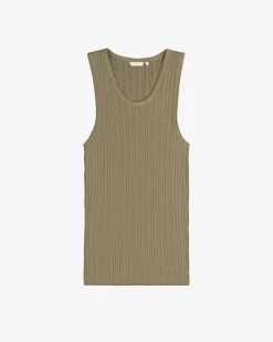 Aimé Leon Dore Eyelet Tank Top> Tees & Polos