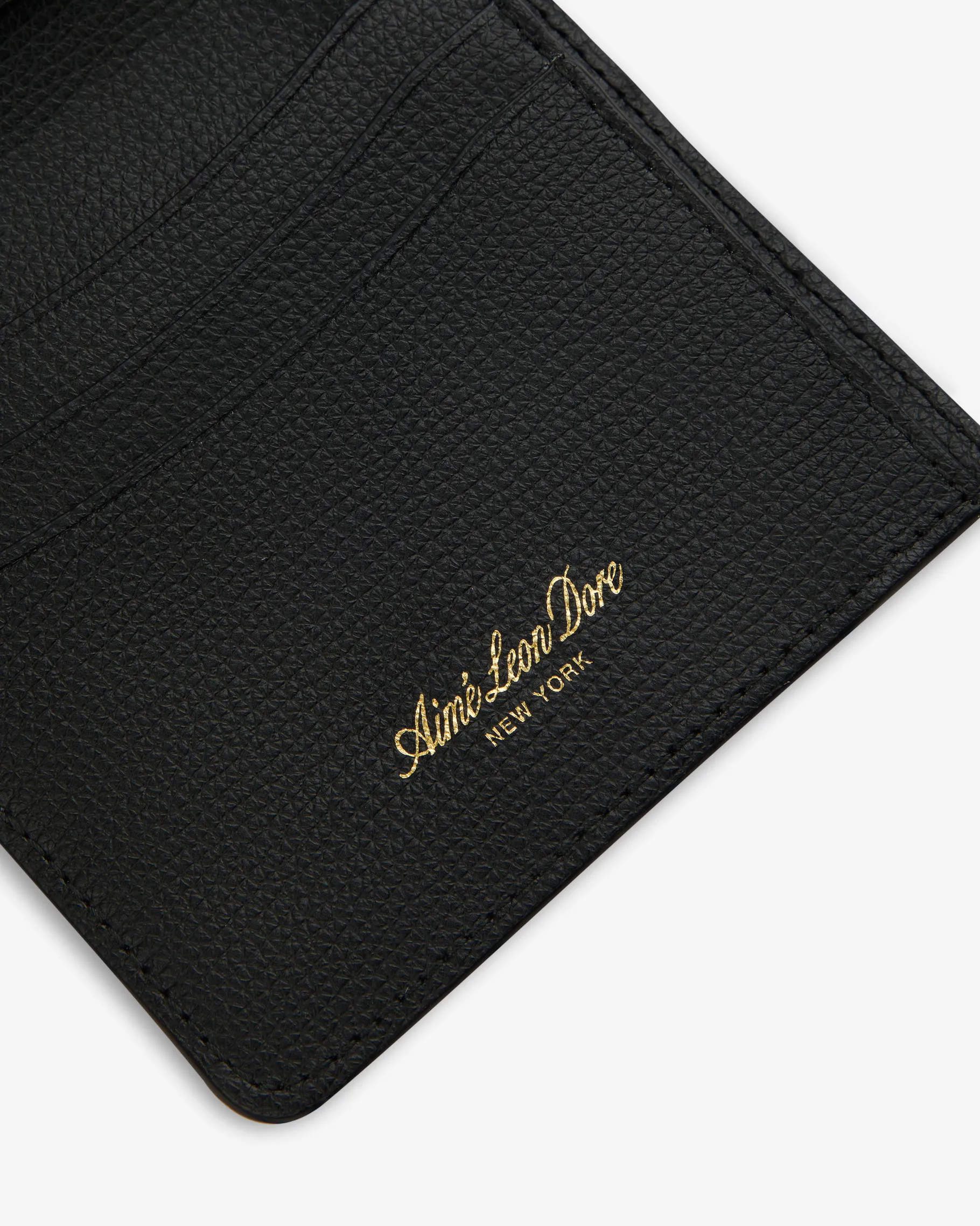 Aimé Leon Dore Full Grain Leather Bi-Fold Wallet> Bags & Leather Goods