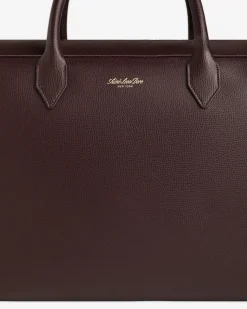 Aimé Leon Dore Full Grain Leather Briefcase Duffle><noscript><img width=