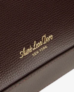 Aimé Leon Dore Full Grain Leather Shoulder Bag><noscript><img width=