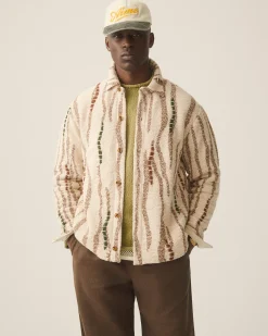 Aimé Leon Dore Jacquard Knit Overshirt> Shirting