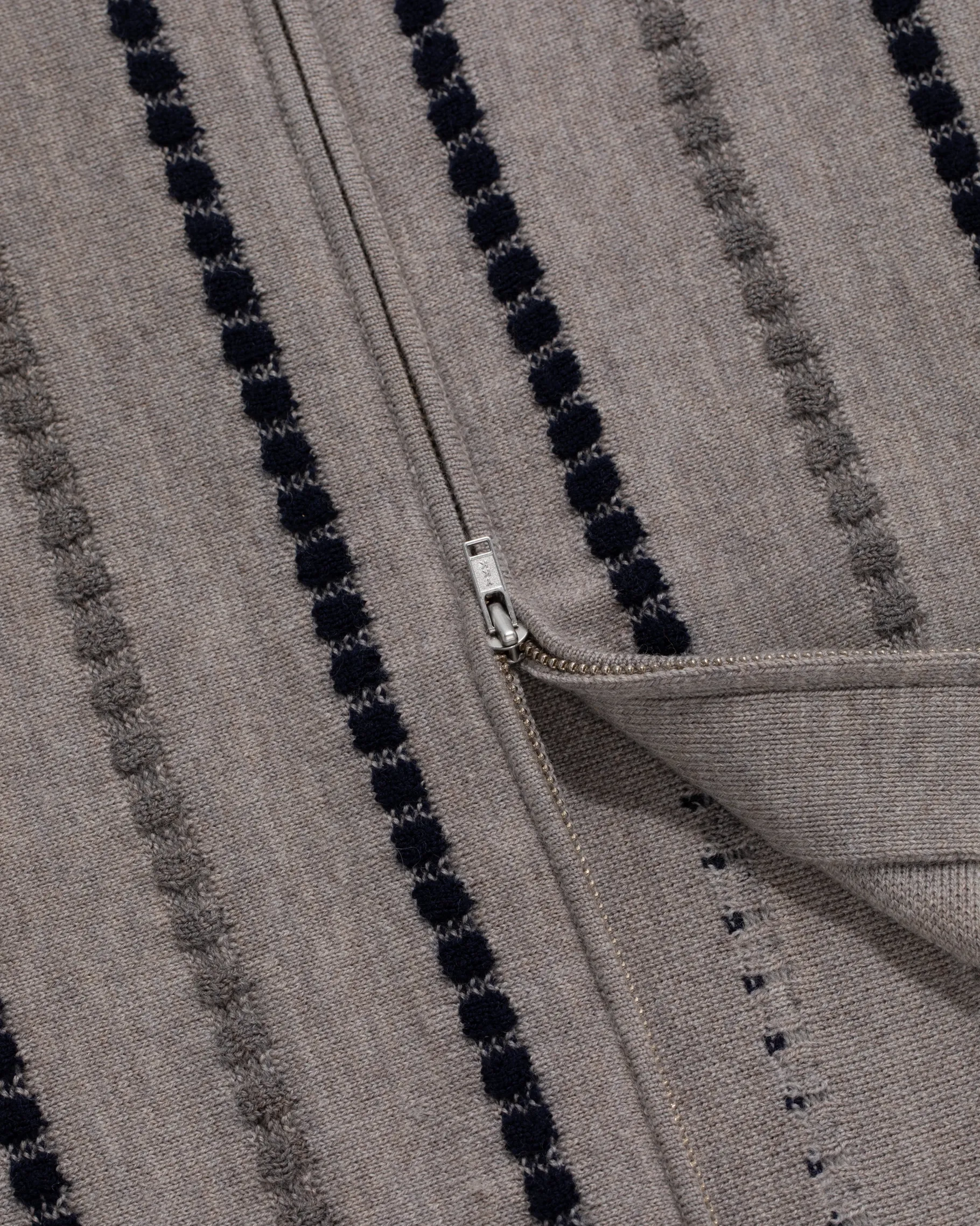 Aimé Leon Dore Jacquard Stripe Polo Cardigan> Sweaters