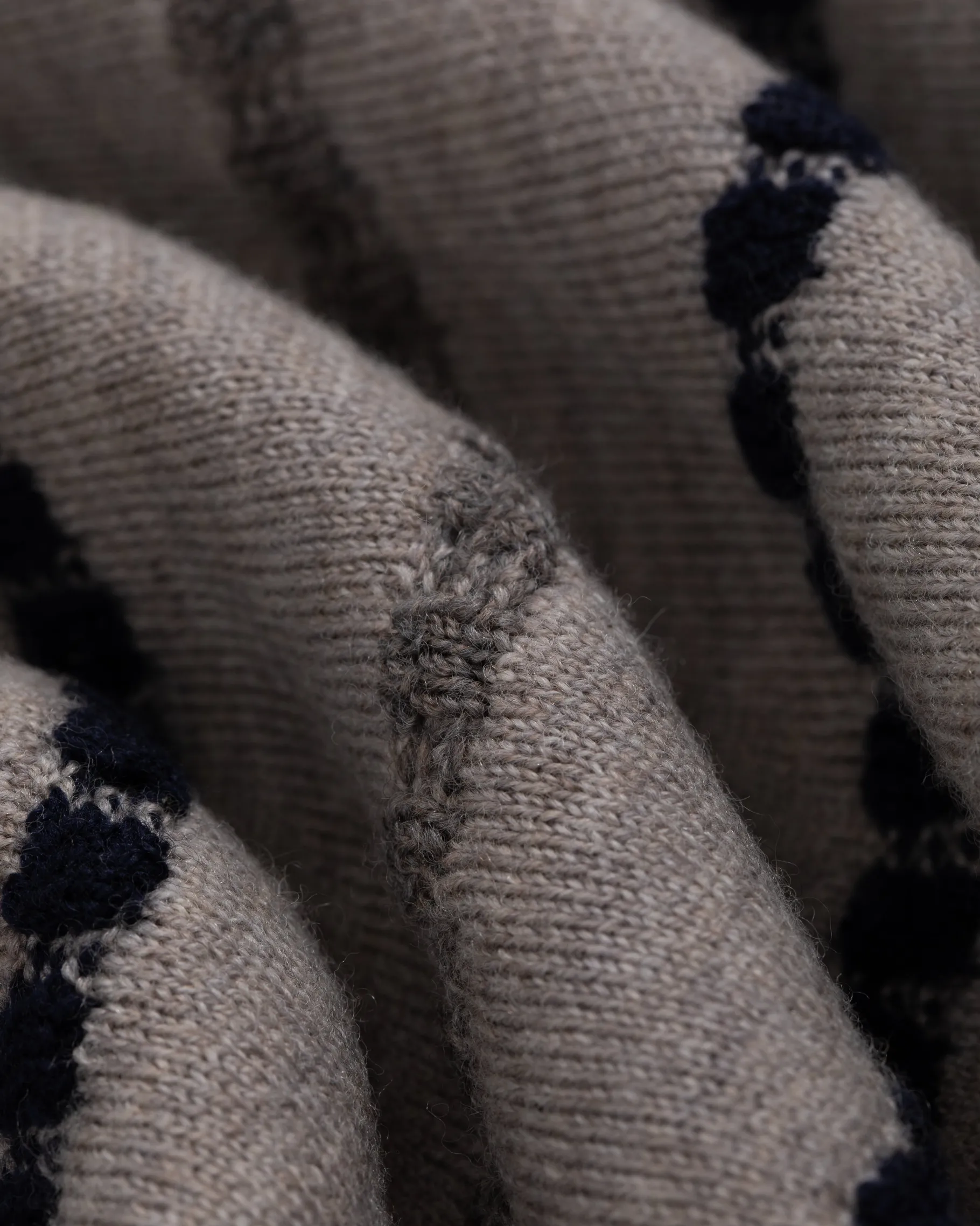 Aimé Leon Dore Jacquard Stripe Polo Cardigan> Sweaters