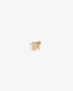 Aimé Leon Dore 14Kt Gold Crest Earring> Jewelry