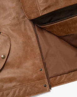 Aimé Leon Dore Leather Aviator Jacket><noscript><img width=