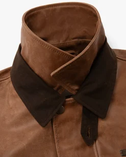 Aimé Leon Dore Leather Aviator Jacket><noscript><img width=