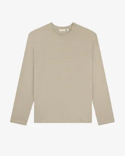 Aimé Leon Dore Long-Sleeve Linen Tee> Tees & Polos