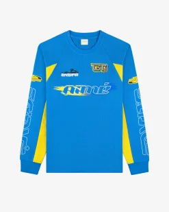 Aimé Leon Dore Long-Sleeve Mesh Waverunner Tee> Tees & Polos