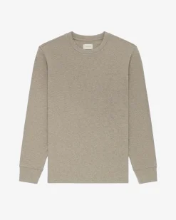 Aimé Leon Dore Melange Uniform Long-Sleeve Tee> Tees & Polos