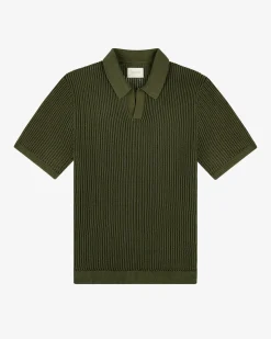Aimé Leon Dore Mesh Knit Polo> Sweaters|Tees & Polos