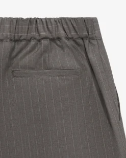 Aimé Leon Dore Pinstripe Elasticated Waist Suit Trouser><noscript><img width=