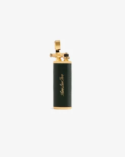 Aimé Leon Dore Queens Crest Leather Lighter><noscript><img width=