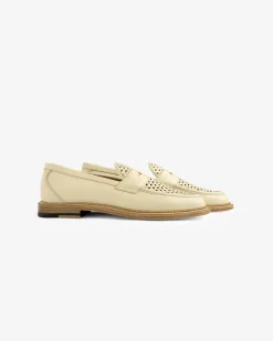 Aimé Leon Dore Queens Crest Raffia Loafer><noscript><img width=