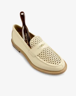 Aimé Leon Dore Queens Crest Raffia Loafer><noscript><img width=