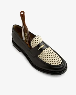 Aimé Leon Dore Queens Crest Raffia Loafer><noscript><img width=