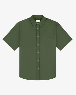Aimé Leon Dore Short-Sleeve Seersucker Shirt> Shirting