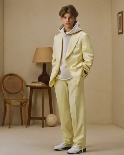 Aimé Leon Dore Single-Breasted Peak Lapel Suit Jacket> Suiting