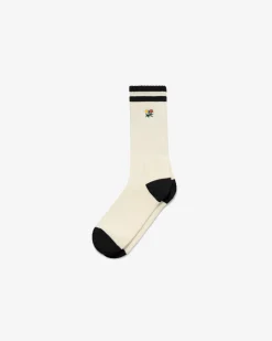 Aimé Leon Dore Striped  Crest  Sock> Accessories