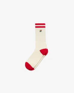 Aimé Leon Dore Striped  Crest  Sock> Accessories