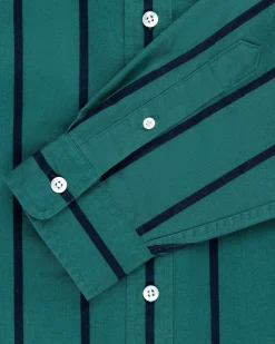 Aimé Leon Dore Striped Leon Overshirt><noscript><img width=