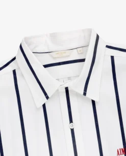 Aimé Leon Dore Striped Leon Overshirt><noscript><img width=
