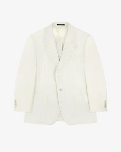 Aimé Leon Dore Striped Linen Suit Jacket> Suiting
