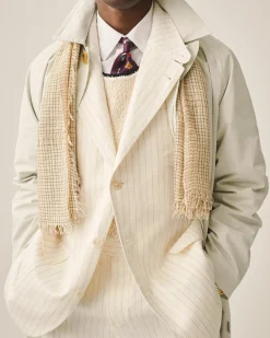 Aimé Leon Dore Striped Linen Suit Jacket><noscript><img width=